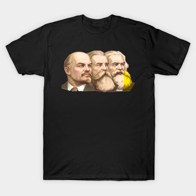 Lenin Engels Marx T-Shirt by givemefive